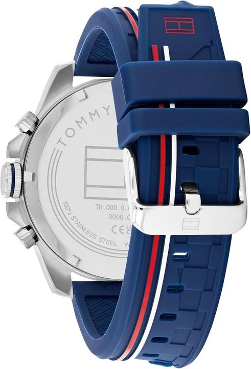 Actual product image Tommy Hilfiger Analog Multifunction Quartz Watch (Analogue wristwatch, 46 mm)