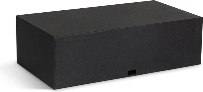 Produktbild Bigso Monitorständer Box Leinenbezug Ted Charcoal