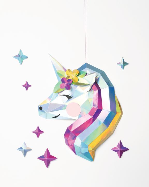 Actual product image Folia Carta a motivi carta preferita Rainbow iridescente (120 g/m², 12 x)