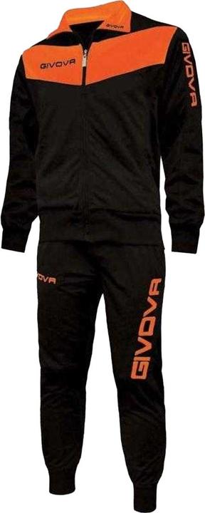 Fluoreszierendes Orange, Schwarz