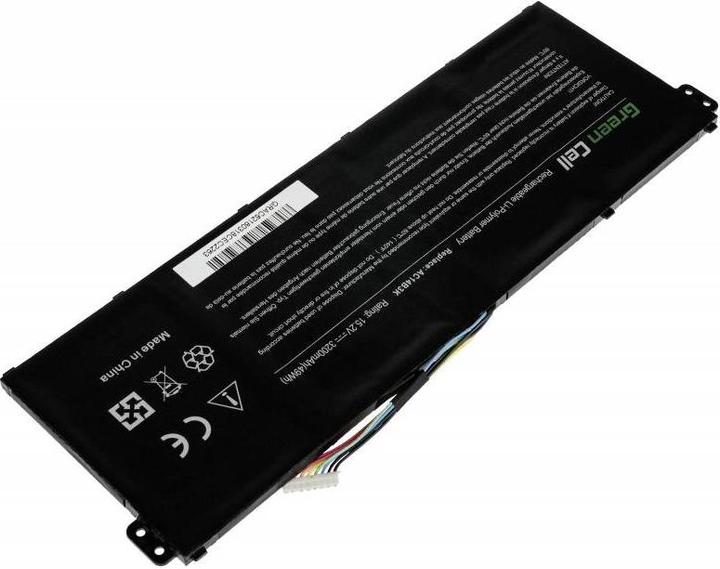 Actual product image GreenCell Cell AC62 Notebook Spare Battery (4 cubicles, 3600 mAh)