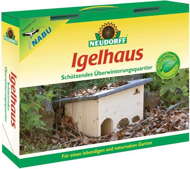 Actual product image Neudorff Hedgehog House