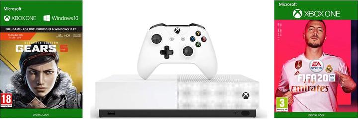 Actual product image Microsoft XBOX ONE S 1TB + Gears 5 + Fifa 20
