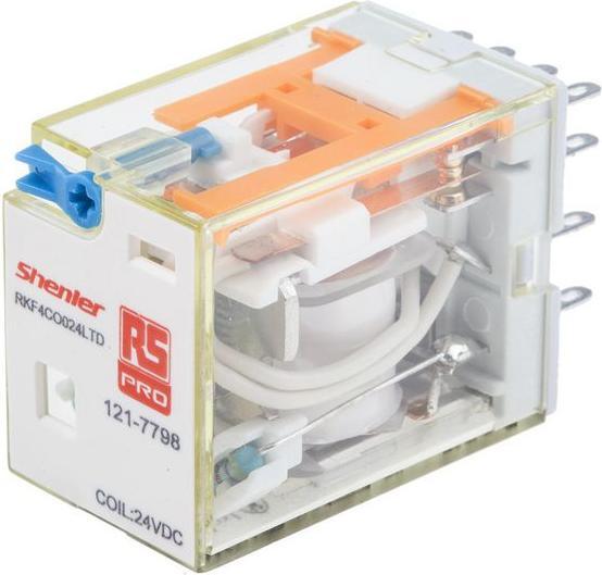 Produktbild RS PRO Mini Gen Pur Rly 6A 4PCO 24Vdc