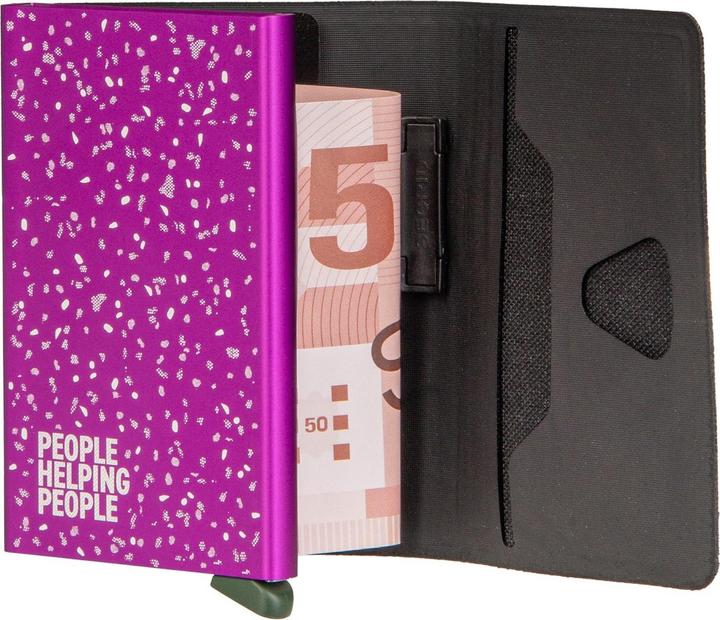 Actual product image Secrid Bandwallet TPU Wallet, black/pink