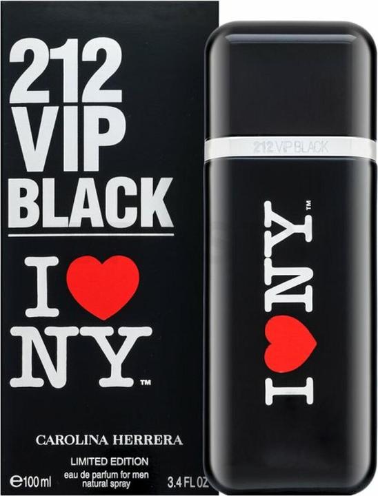 Immagine prodotto Carolina Herrera 212 VIP Black I Love NY EDP in edizione limitata (Eau de parfum, 100 ml)