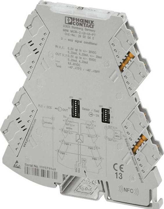 Image du produit Phoenix Contact Conditionneur de signaux - MINI MCR-2-UI-UI-PT