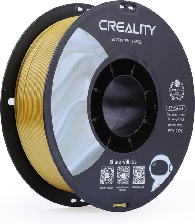 Image du produit Creality Silk Gold (PLA, 1.75 mm, 1000 g, Or)