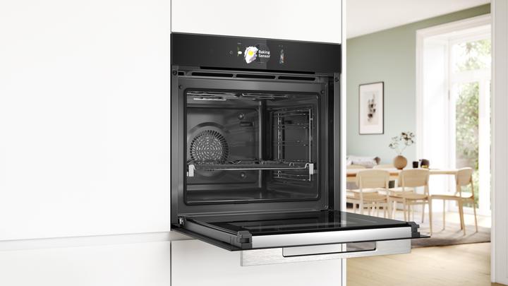 Immagine prodotto Bosch Hausgeräte Serie 8, forno da incasso, 60 x 60 cm, nero, HBG778NB1