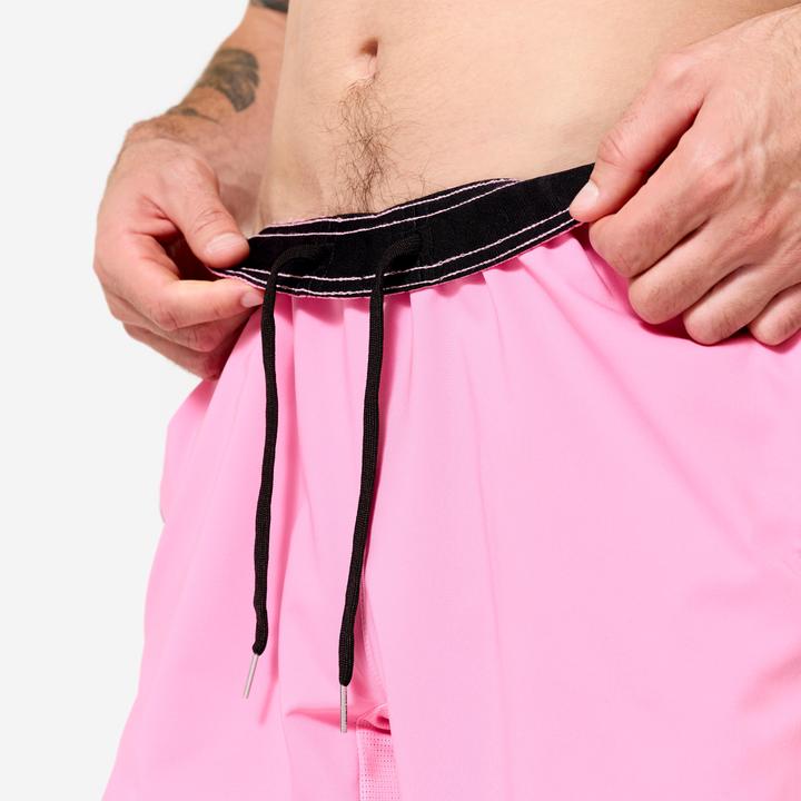 Actual product image Domyos Shorts Reissverschlusstaschen - rosa (S)