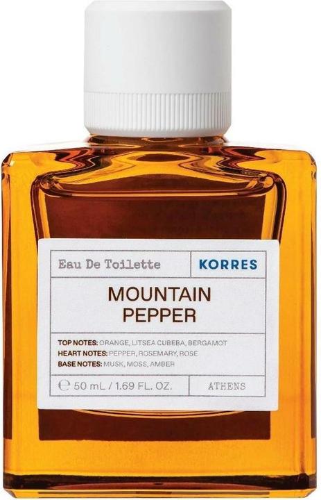 Actual product image Korres Mountain Pepper (Eau de toilette, 50 ml)