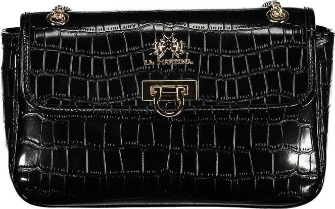 Immagine prodotto La Martina Schwarze Polyethylen-Handtasche