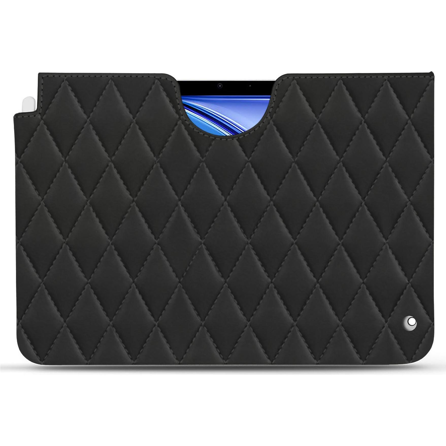 Noreve Lederschutzhülle (iPad Air 2020 (4. Gen), iPad Air 2022 (5. Gen)), Tablet Hülle, Schwarz