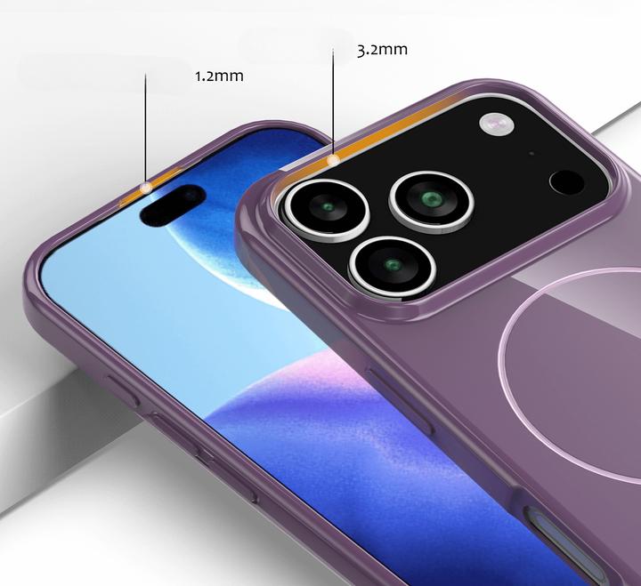 Actual product image Cover-Discount Unifarbenes Backcover mit MagSafe (Apple iPhone 17 Pro)