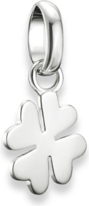 Immagine prodotto Thomas Sabo Charm-Anhänger Glücksklee Connect Silber (Argento)