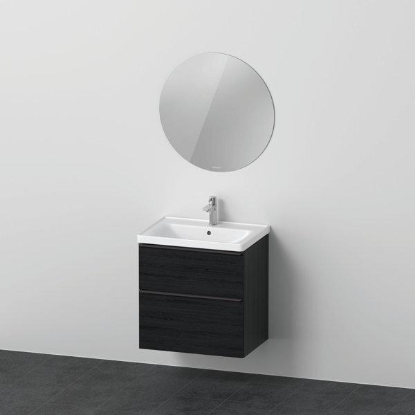 Immagine prodotto Duravit Set di mobili D-Neo, lavabo con mobile a muro e specchio LED (rotondo), 650x2000mm, DE01090