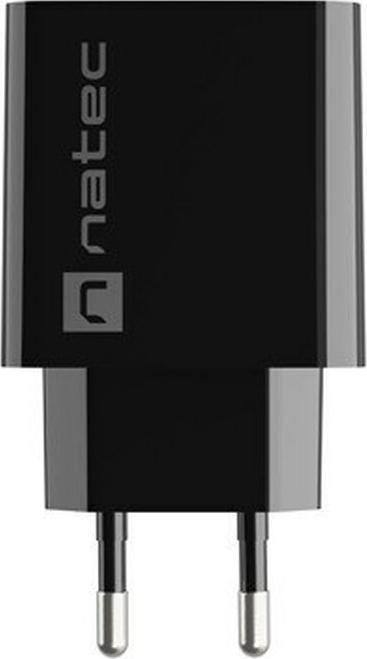 Produktbild Genesis NATEC ŁADOWARKA SIECIOWA RIBERA USB-A 18W CZARNA NUC-2058 (18 W)