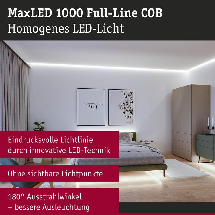 Produktbild Paulmann MaxLED 1000 Full-Line COB Stripe (Tageslicht, 250 cm, Indoor)