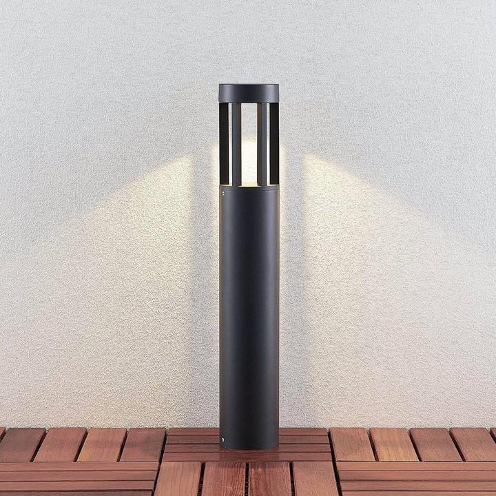 Produktbild Lindby Jordis LED Garten Leuchte H65 Dark Grey (300 lm, IP54)