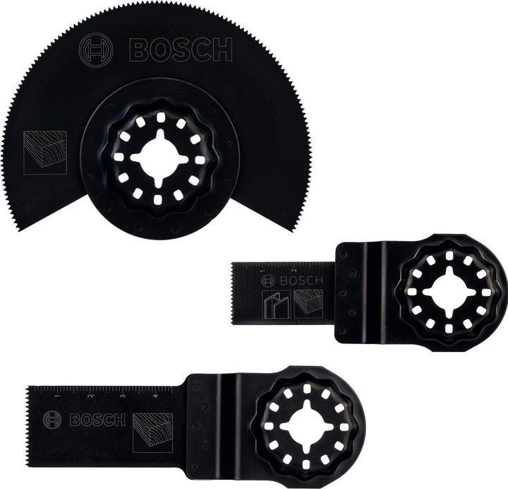 Produktbild Bosch Zubehör Starlock Starter-Set Holz, 3-teilig, für Multifunktionsgeräte