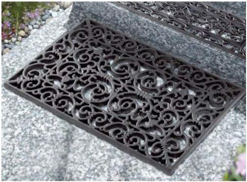Actual product image Esschert Design Doormat rubber rectangular L (45 x 70 cm)