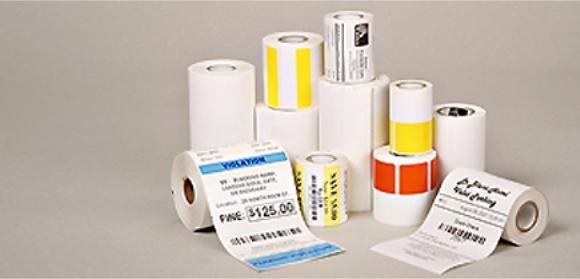 Actual product image Zebra 8000D Receipt paper (75 mm)