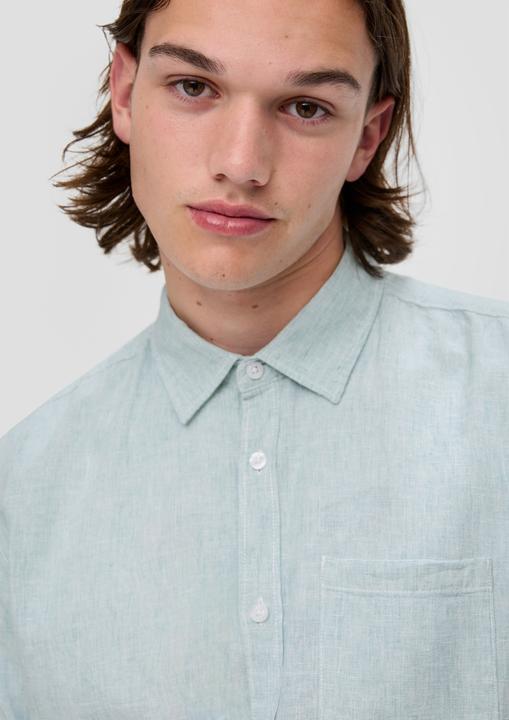 Immagine prodotto s.Oliver Slim: Hemd aus Leinenmix (XS)