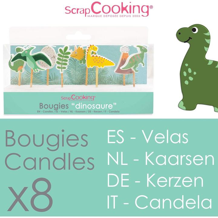 Actual product image ScrapCooking Dino (8x)