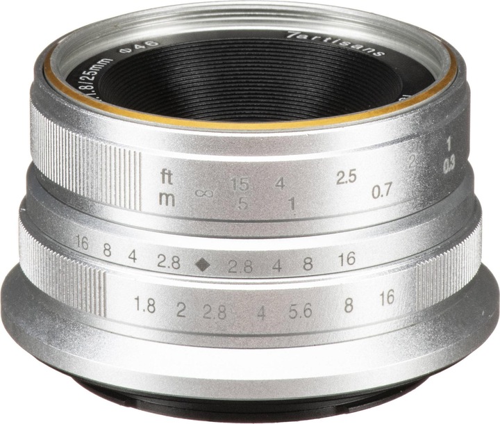 Actual product image 7artisans 25mm F1.8 Sony E (Sony E, APS-C / DX)