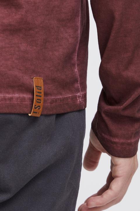 Immagine prodotto Solid Tinox - Maglie a manica lunga Con Collo A V da Uomo In Cotone 100% (S)
