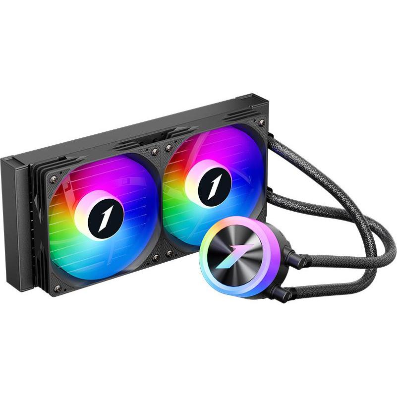 1stplayer TS1-240-BK, Raffreddamento ad acqua CPU, Nero