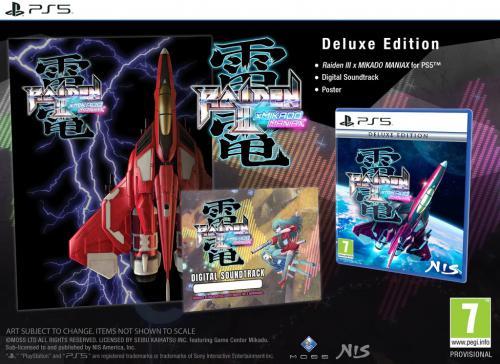 Actual product image NIS Raiden III x MIKADO MANIAX Deluxe Edition (PS5, IT)