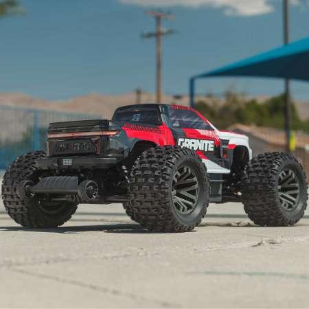 Produktbild Arrma M.TRUCK GRANITE BLX 1:10 4WD EP RTR 223S BLX Brushless - Red w/DSC (RTR Ready-to-Run)