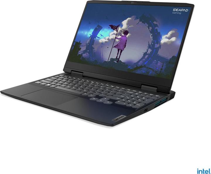 Produktbild Lenovo IdeaPad Gaming 3 (15.60", 512 GB, 16 GB, DE, Intel Core i5-12500H)