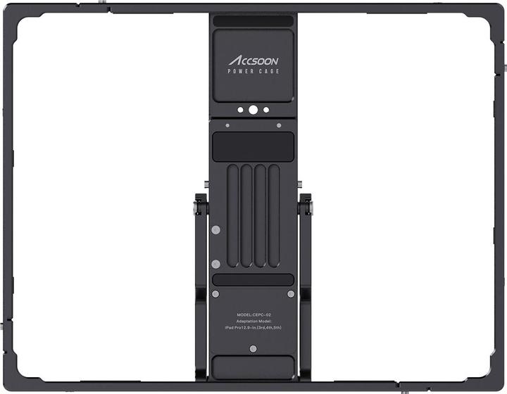 Actual product image Accsoon Power Cage Pro (iPad Pro 12.9 2020 (4. Gen), iPad Pro 12.9 2021 (5th Gen), iPad Pro 12.9 2018 (3. Gen))