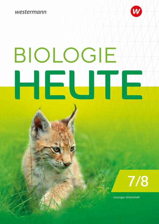 Image du produit Biologie heute SI 7/8. Lösungen zum Arbeitsheft. Für die Sekundarstufe I in Berlin und Brandenb (Allemand, 2024)