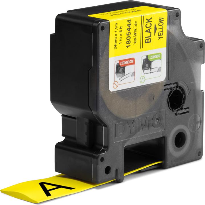 Produktbild Dymo Rhino Heat Shrink Tube 24mm yellow (2.40 cm, Gelb)