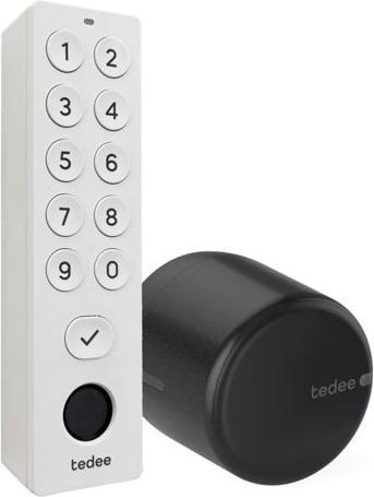 Immagine prodotto Tedee Go 2 mit Keypad Pro (Impronta, Smartphone, Combinazione numerica elettronica)