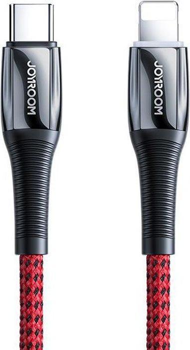 Produktbild Joyroom USB Type C - Lightning cable Power Delivery 20W 2.4A 1.2m red (S-1224K2 Red) (1.20 m, USB 2.0, 20 W)