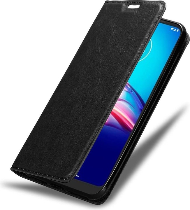 Actual product image Cadorabo Book Invisible Magnet Cover (Motorola Moto E6s)