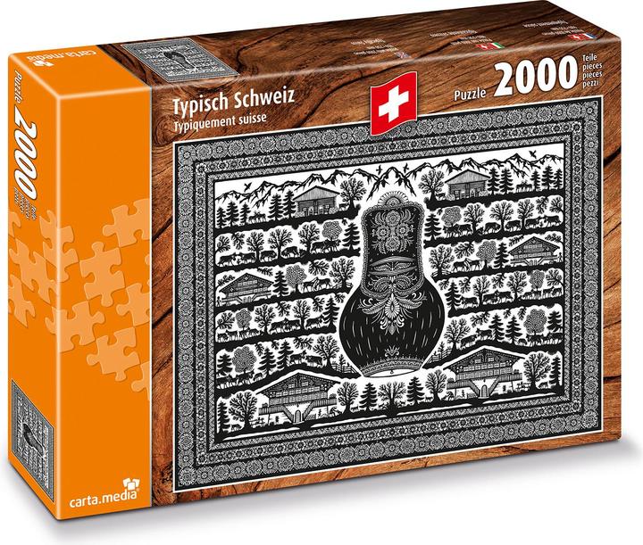 Immagine prodotto Tipicamente svizzero: Silhouette (2000 pezzi)