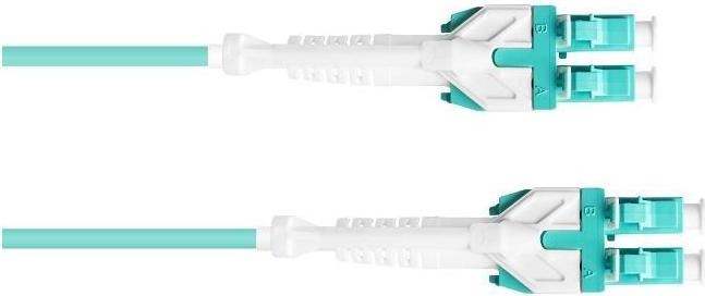 Produktbild Good Connections GC LW-U830LC3 Patchkabel LWL Duplex OM3 50/125µ LC/LC 30m aqua (UTP, CAT7, 30 m)