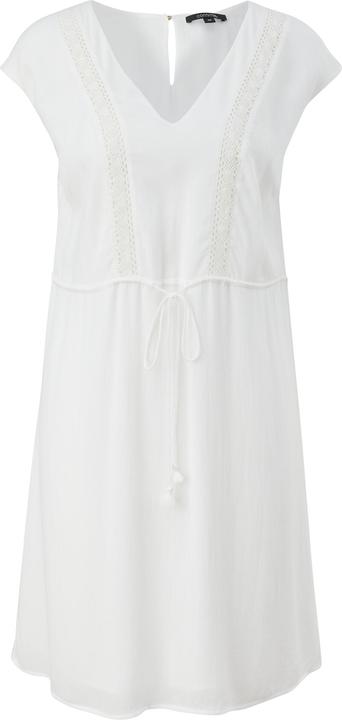 Actual product image Comma Kleid Crêpe-Kleid mit Spitze (38)
