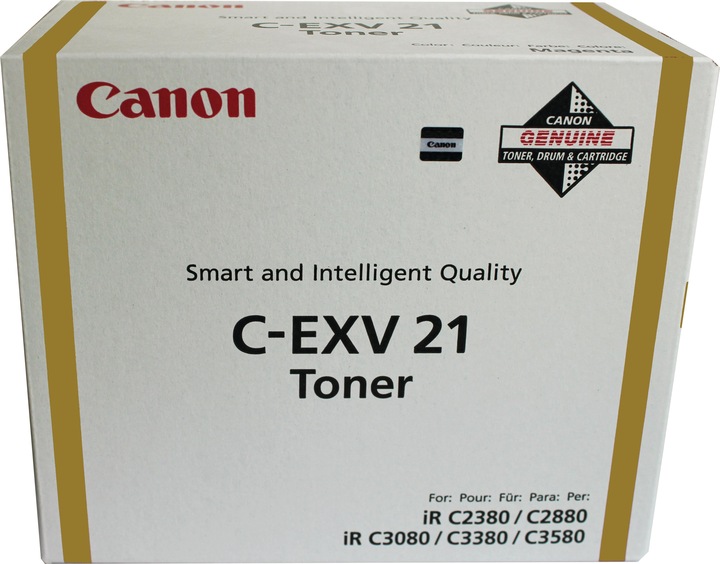 Actual product image Canon C-Exv 21 (Y)