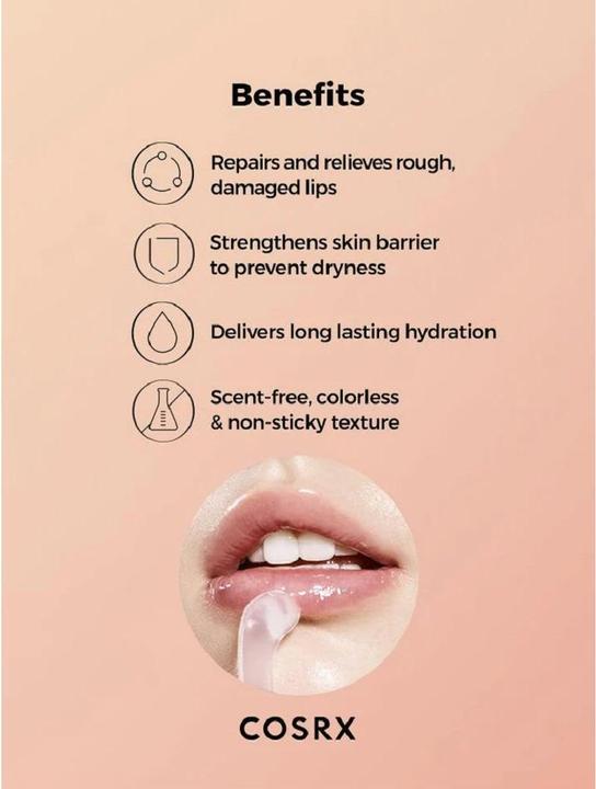 Actual product image Cosrx Balancium Ceramide Lip Butter Sleeping Mask