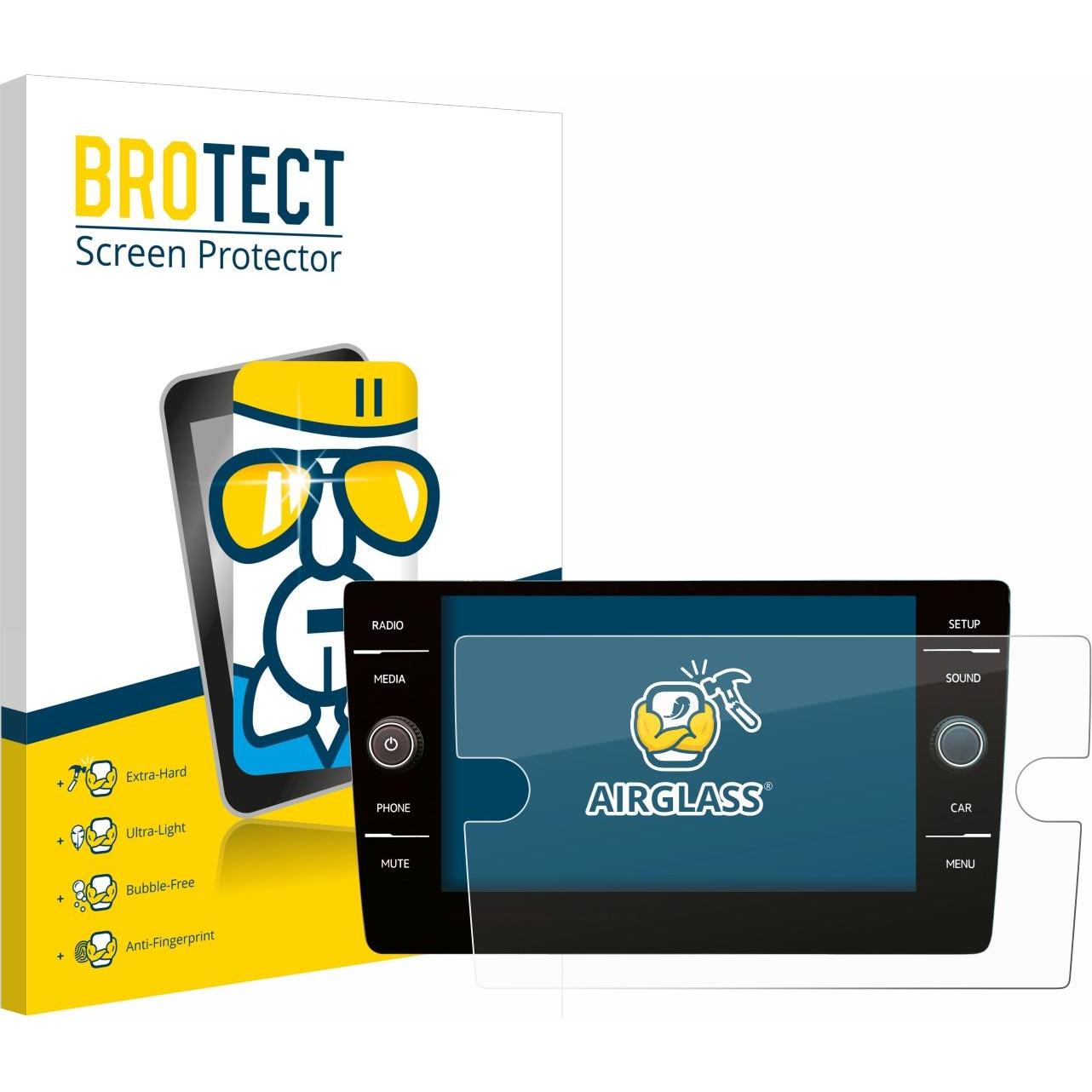 BROTECT, Fahrzeug Navigation Zubehör, AirGlass Panzerglasfolie