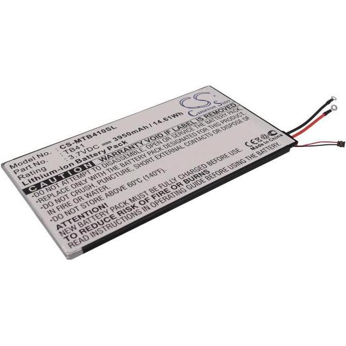 CoreParts Battery for Motorola Mobile (3950 mAh), Notebook Akku, Schwarz
