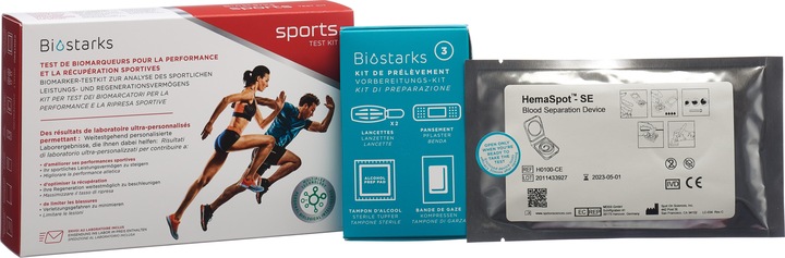 Produktbild Biostarks Athletic Bluttest Kit (1 x)