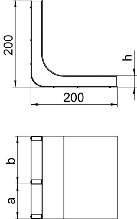 Produktbild OBO Bettermann Vertikalkrümmer (Kabel)