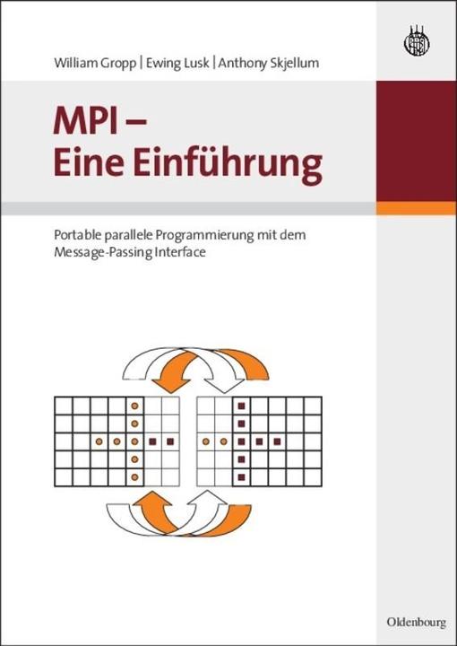 Produktbild MPI - Eine Einführung (Deutsch, Anthony Skjellum, Ewing Lusk, William Gropp, 2007)